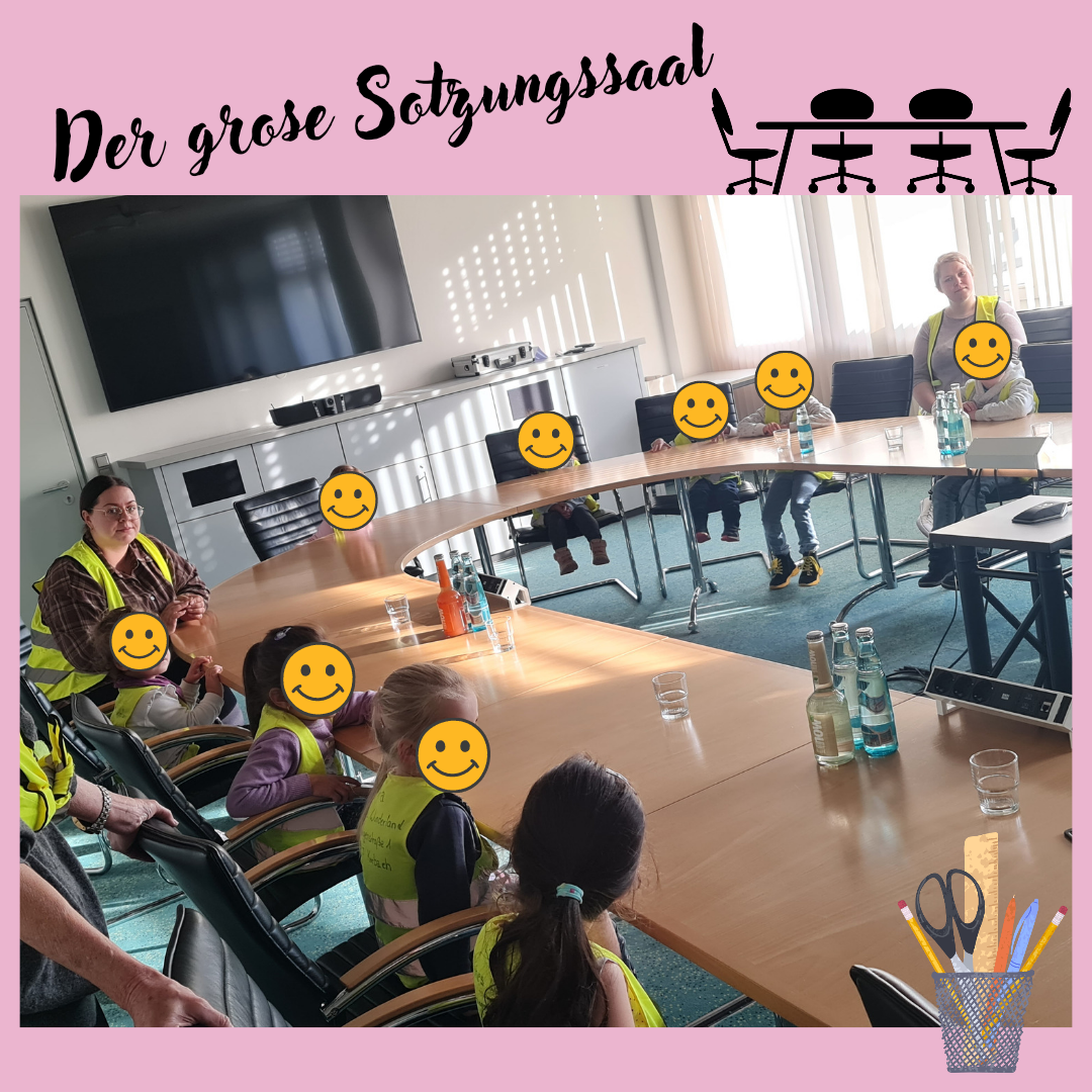 Wir besuchen unseren Landrat