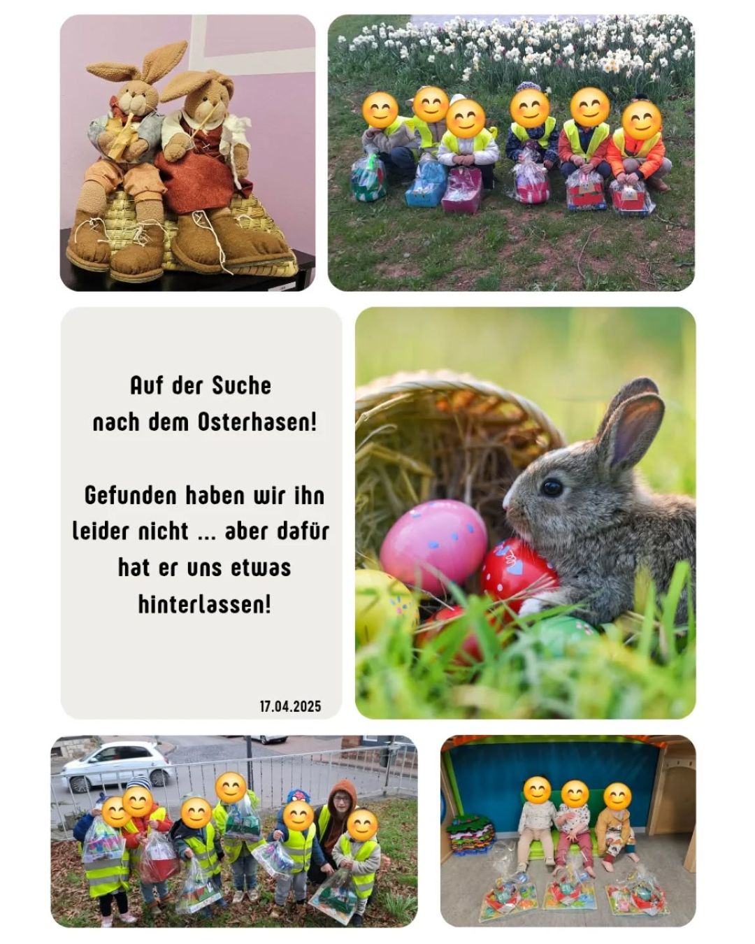 Auf der Suche nach dem Osterhasen