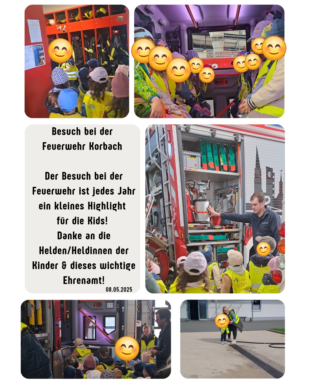 Besuch bei der Feuerwehr Korbach